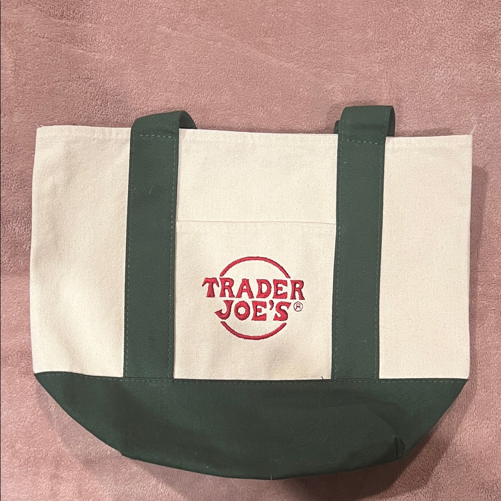 Trader Joe's Canvas Mini Tote Bag
